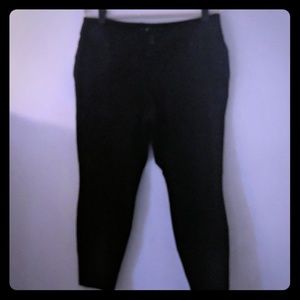 Black Ponte Jeggings